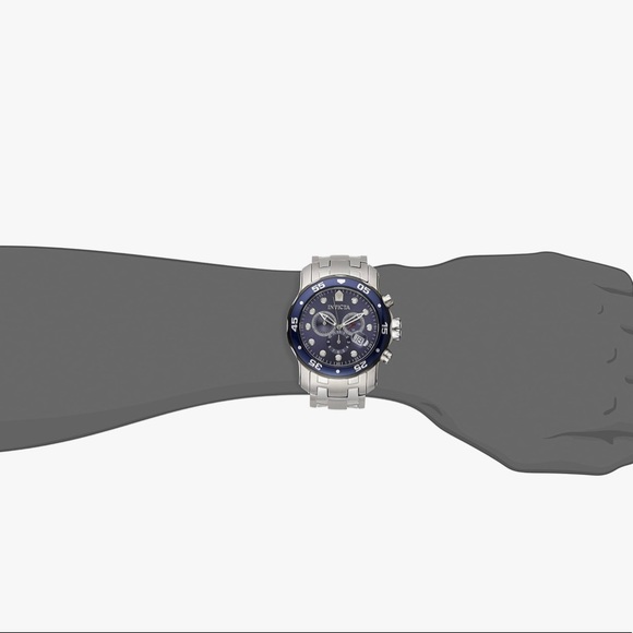 🎉HOST PICK🎊 Invicta Men's 80057 Pro Diver Stainless Steel Watch with Blue Dial - Picture 2 of 7